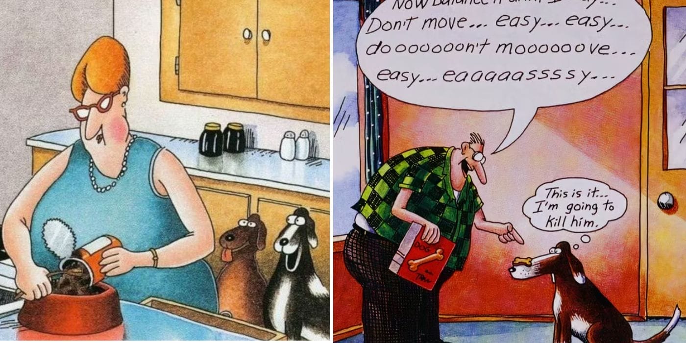10 Hilarious Far Side Comics That Show Why Dogs Are Man's Best Friend