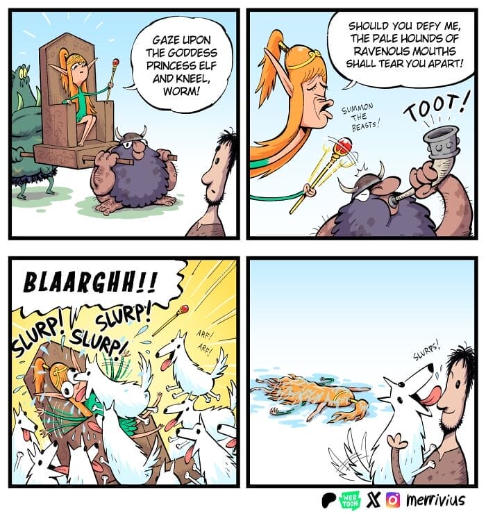 Merrivius Elf Comics