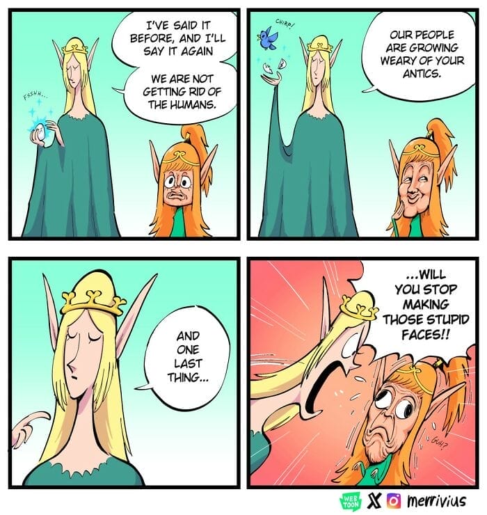 Merrivius Elf Comics
