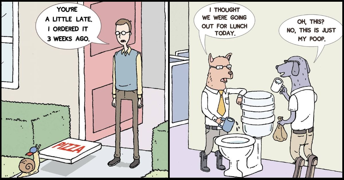 Darkly Funny Cartoons